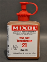 Mixol #21 Oxide Terra Brown - 200ml
