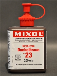 Mixol #23 Oxide Dark Brown - 200ml