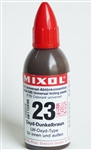 Mixol #23 Oxide Dark Brown - 20ml