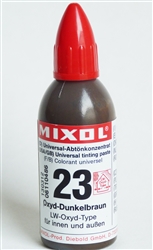 Mixol #23 Oxide Dark Brown - 20ml