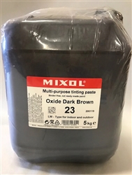 Mixol #23 Oxide Dark Brown - 5kg